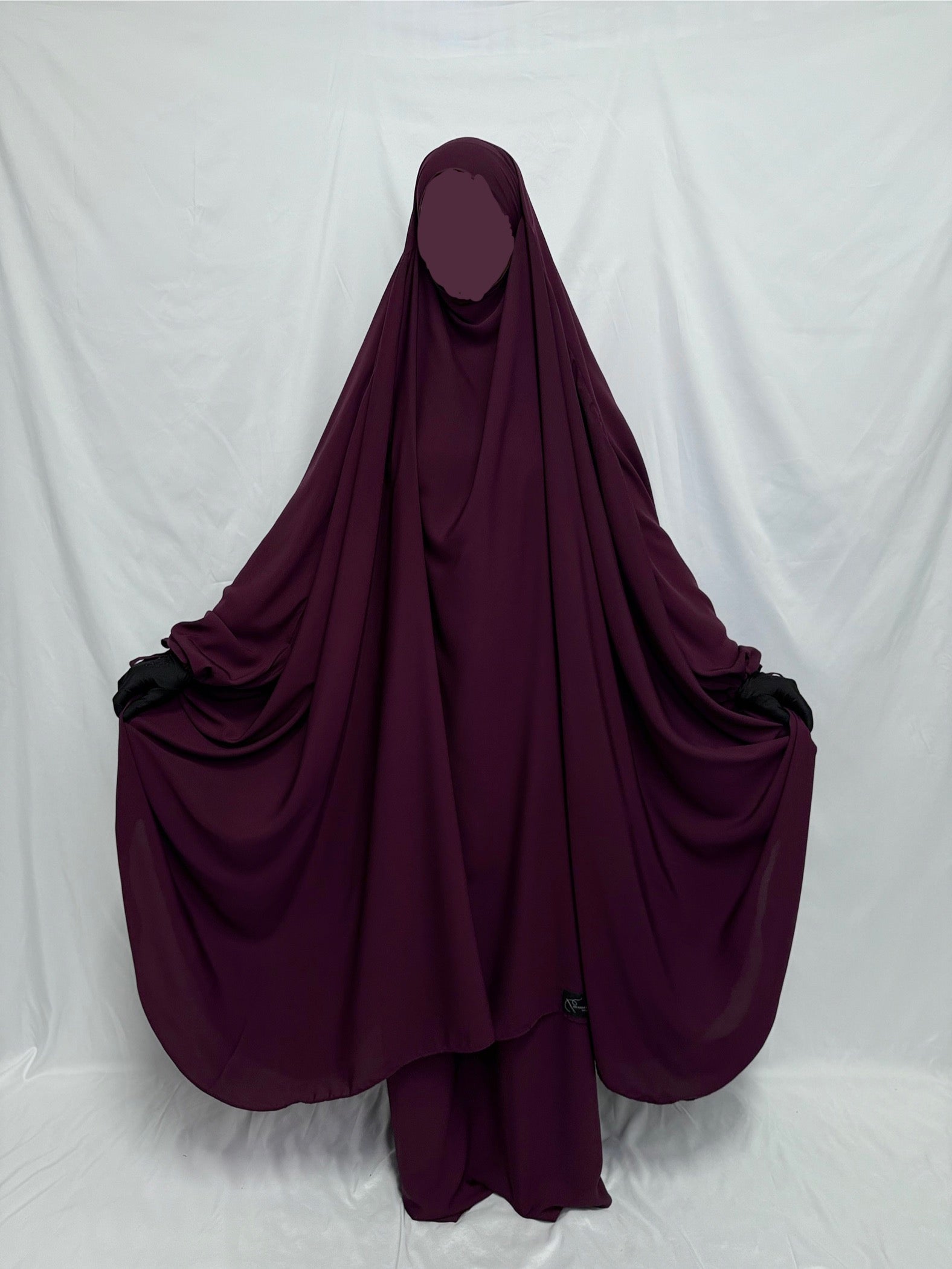 Hawwa jilbab plum