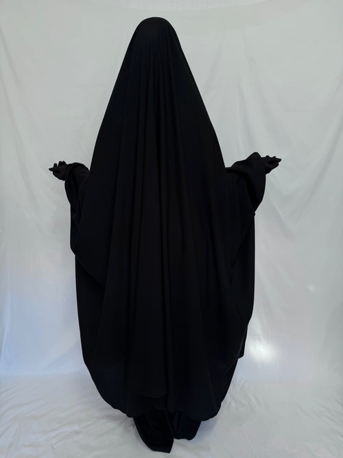 Black Anisa jilbab
