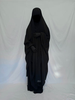 Black Anisa jilbab