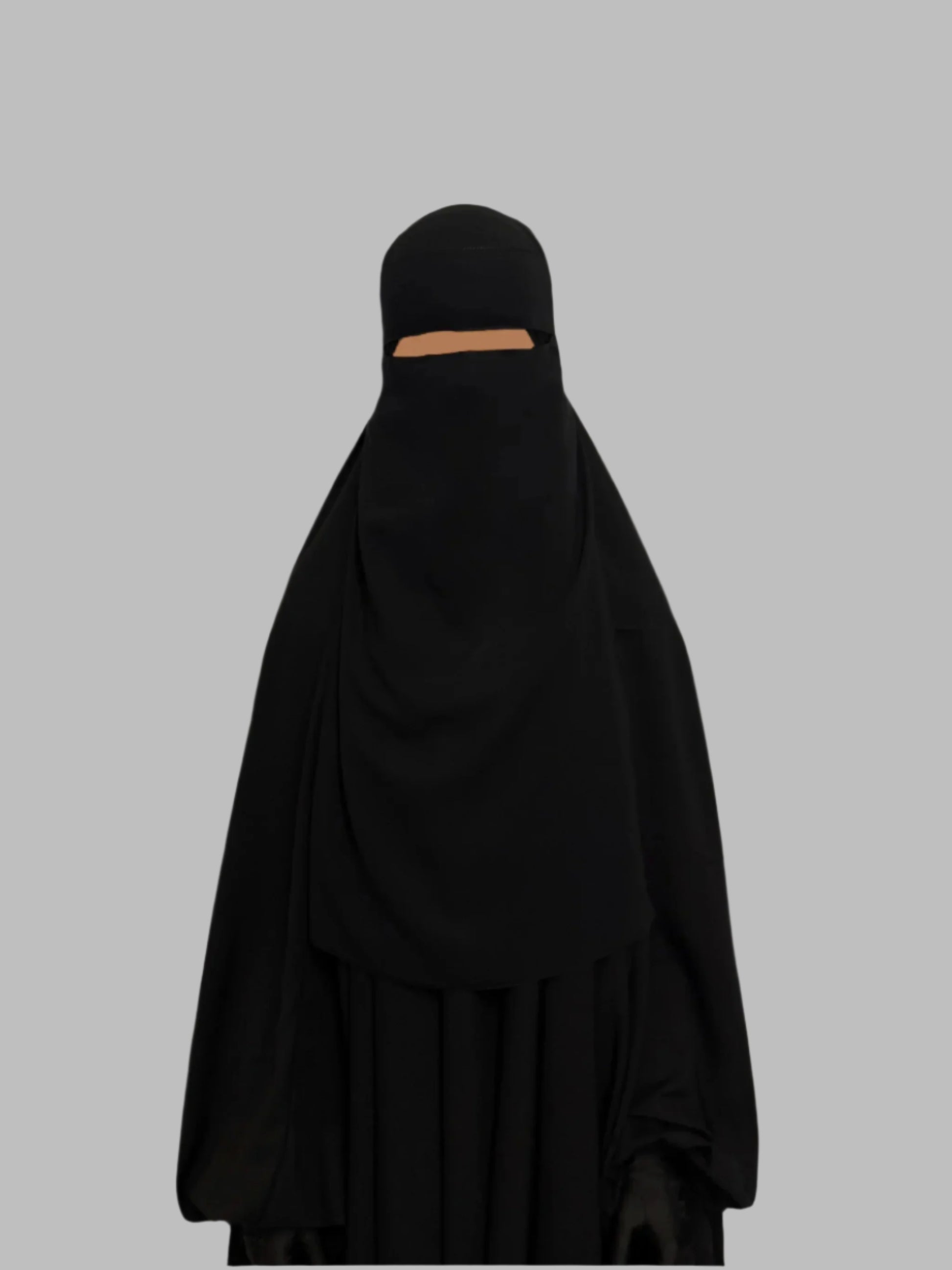 Single Layer Niqab - Classic