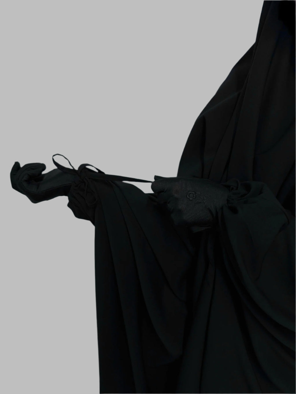 Hawwa 2 Piece Jilbab Set - Saudi Black