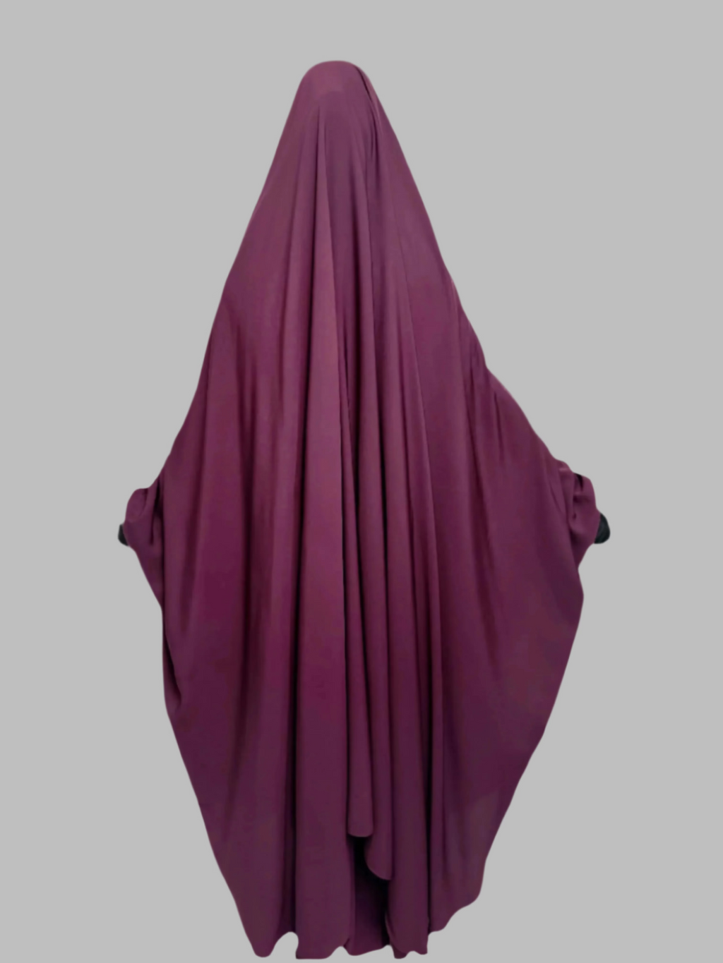 Anisa 2 Piece Jilbab Set - Plum Purple