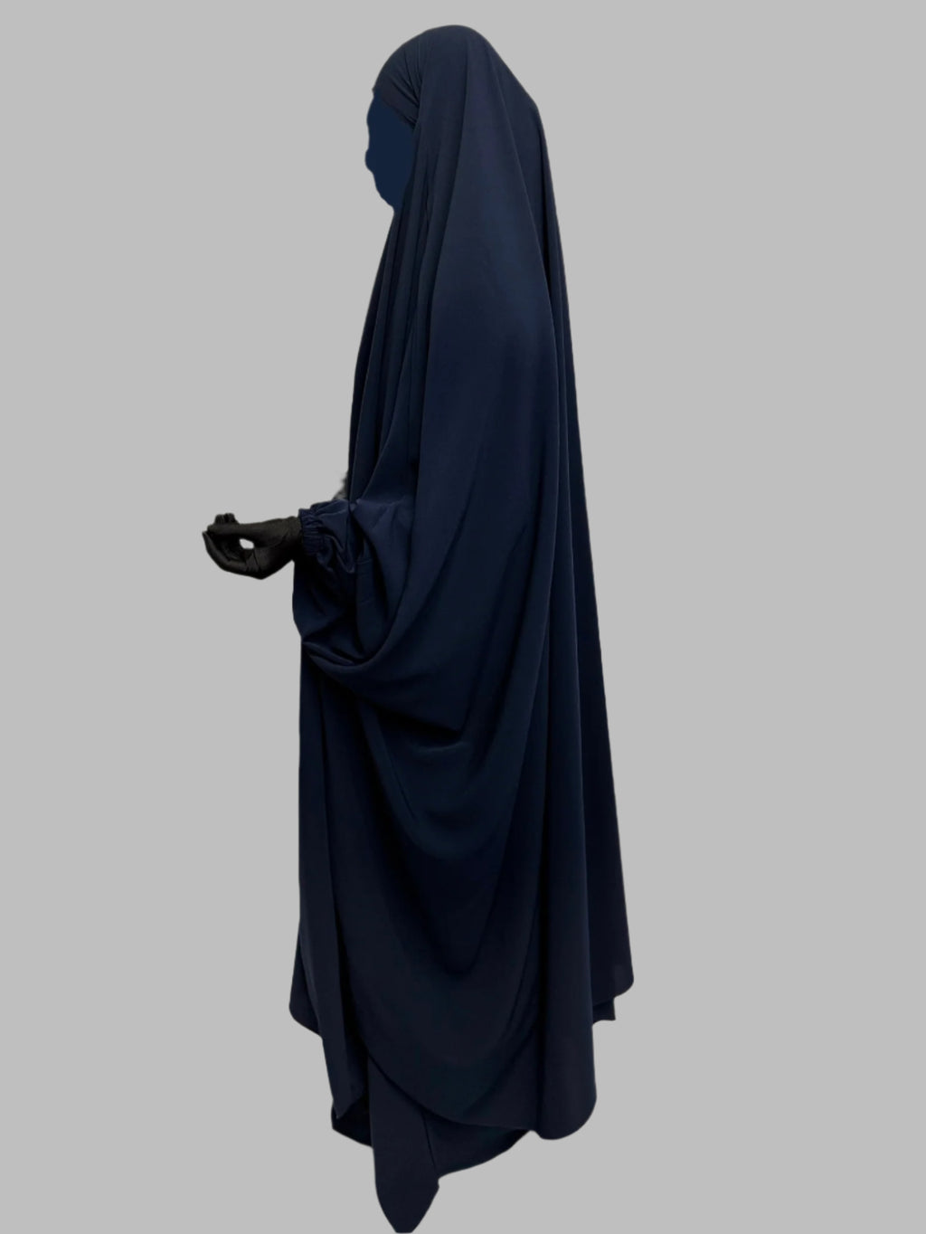 Anisa 2 Piece Jilbab Set - Navy Blue